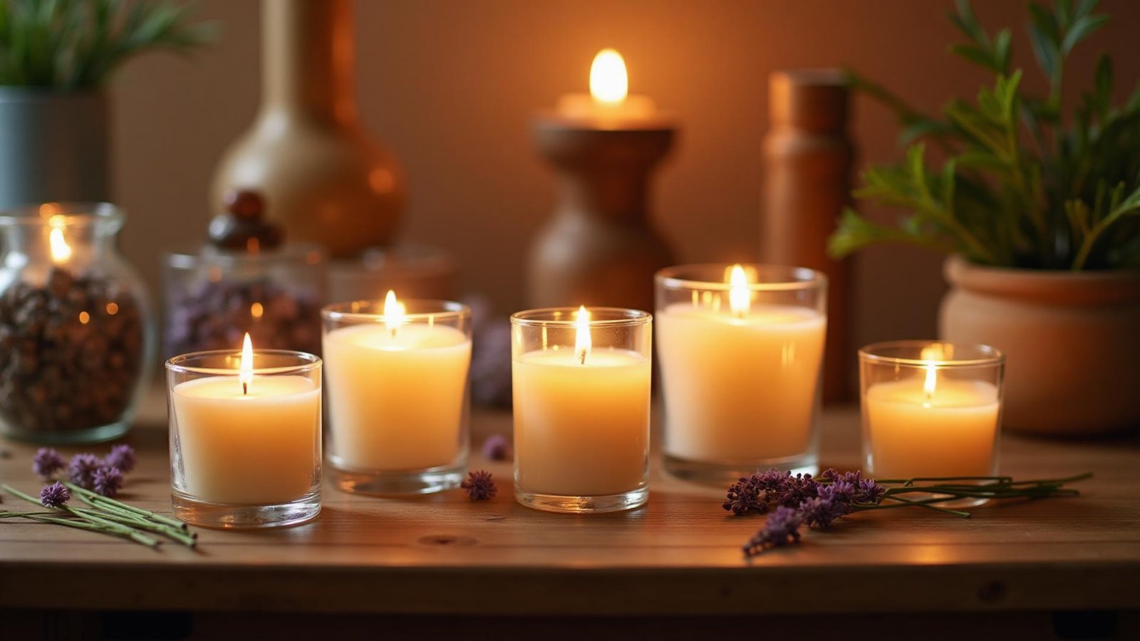 Capa Curso de Velas Aromáticas - arranjo de velas artesanais aromáticas